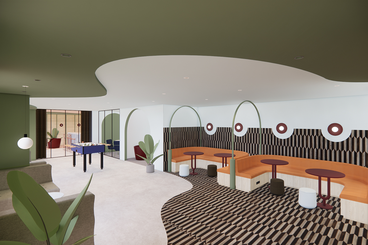 A Designer At Heart PBSA survey lounges