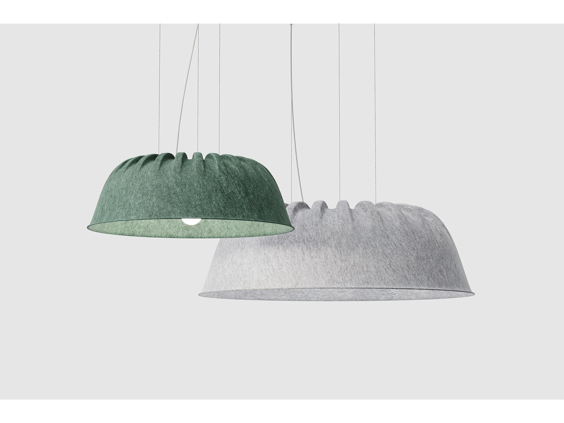 Felt Acoustic Lamp