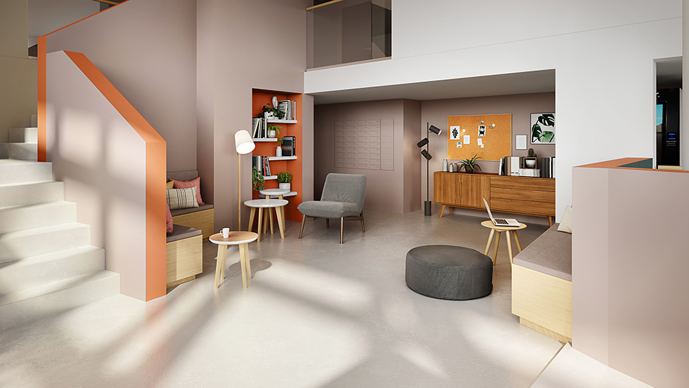 1 student accommodation london mezzanine