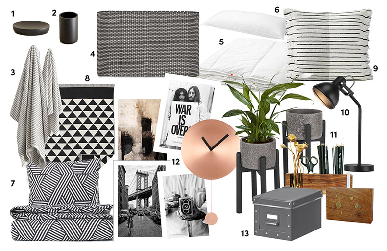 industrial interior design bedroom