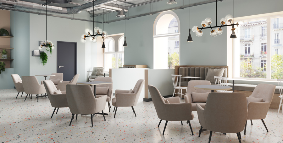 coworking lounge space