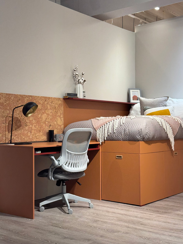 Nestblok Bedroom orange