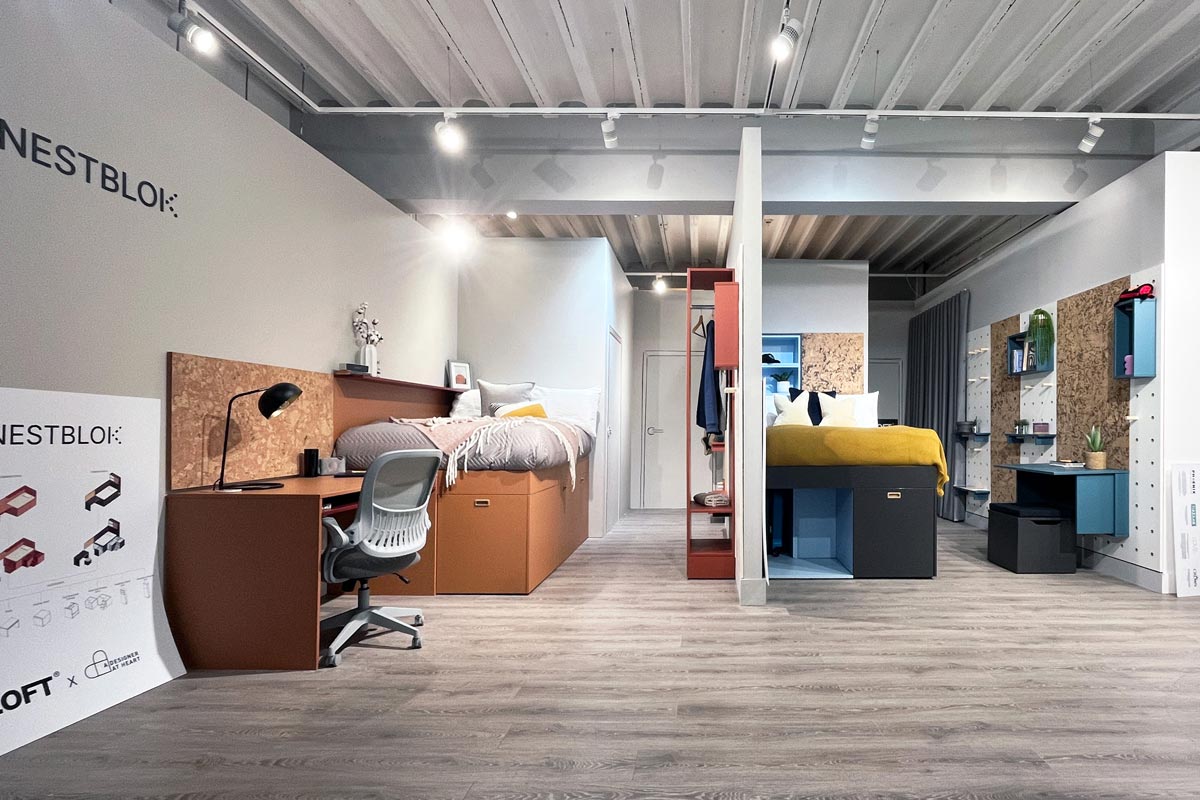 Nestblok Bedrooms