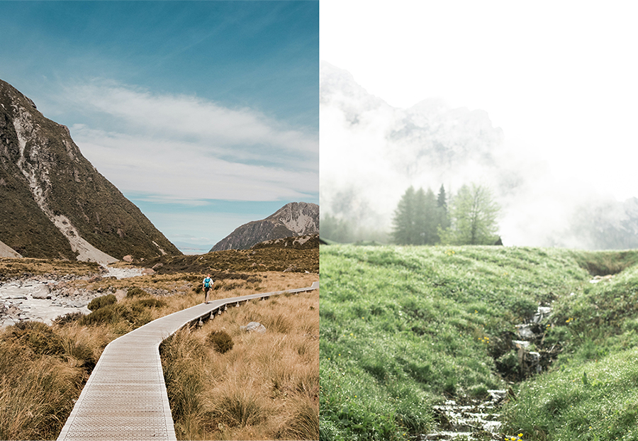 different environments