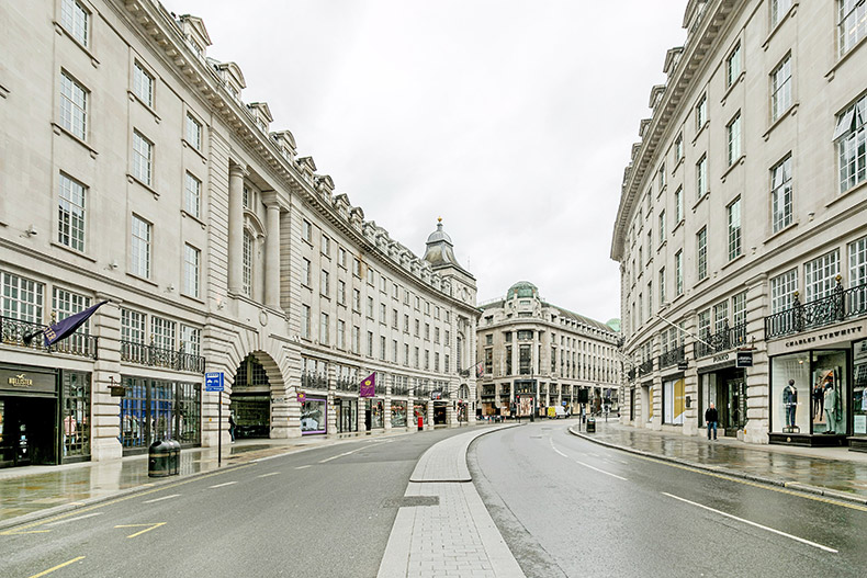 empty london